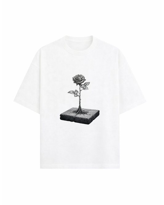“CONCRETE ROSE” T-SHIRT